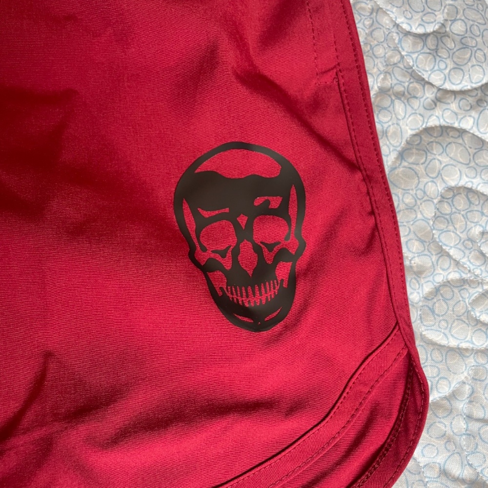 Gymreaper Training Shorts burgundy - Picture 5 of 5